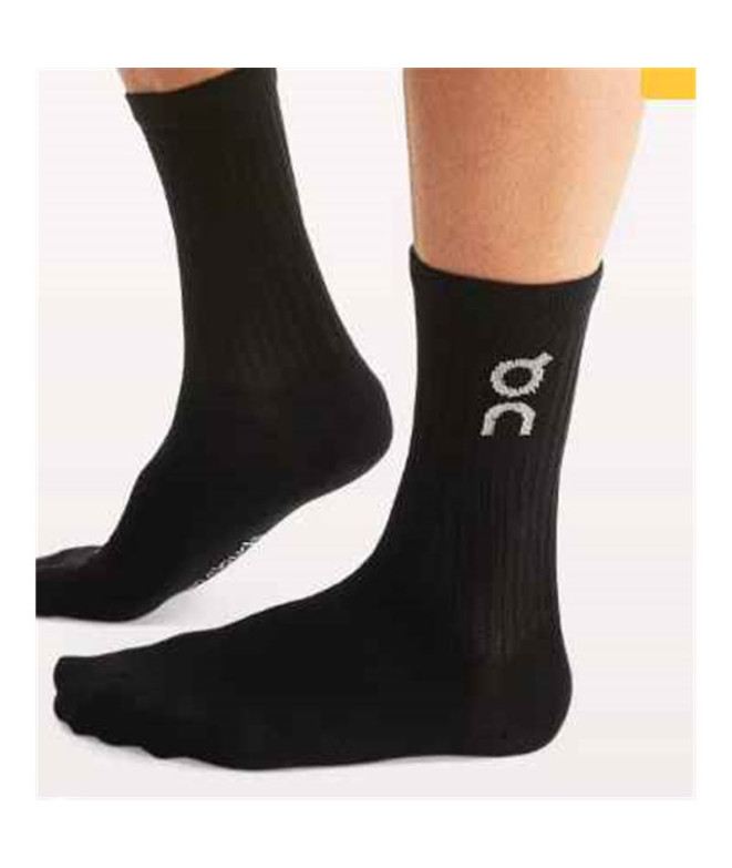 Calcetines de Running On running Logo 3-Pack Negro