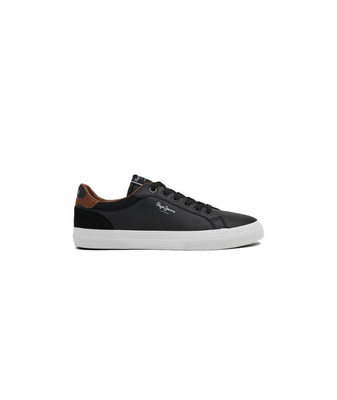 Zapatillas Pepe Jeans Kenton Court Hombre Negro