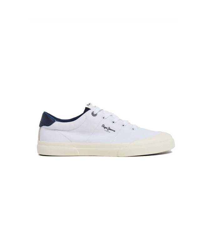 Zapatillas Pepe Jeans Kenton Serie Hombre Blanco