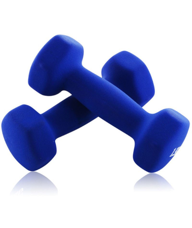 Pack 2 Mancuernas Joluvi 2 Kg - Azul Royal