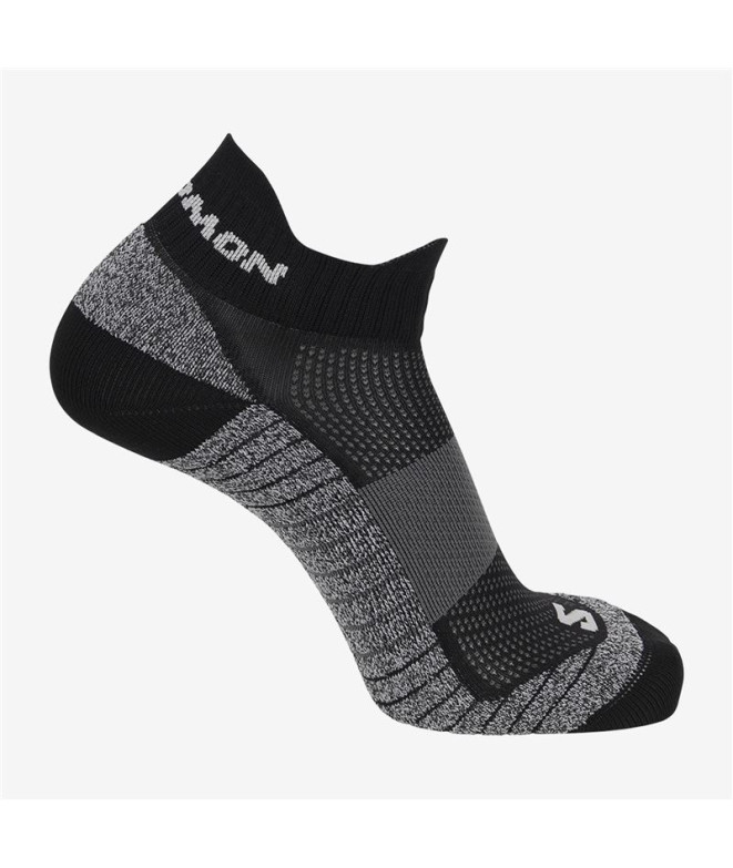 Calcetines de Running Salomon Ankle Negro-Blanco