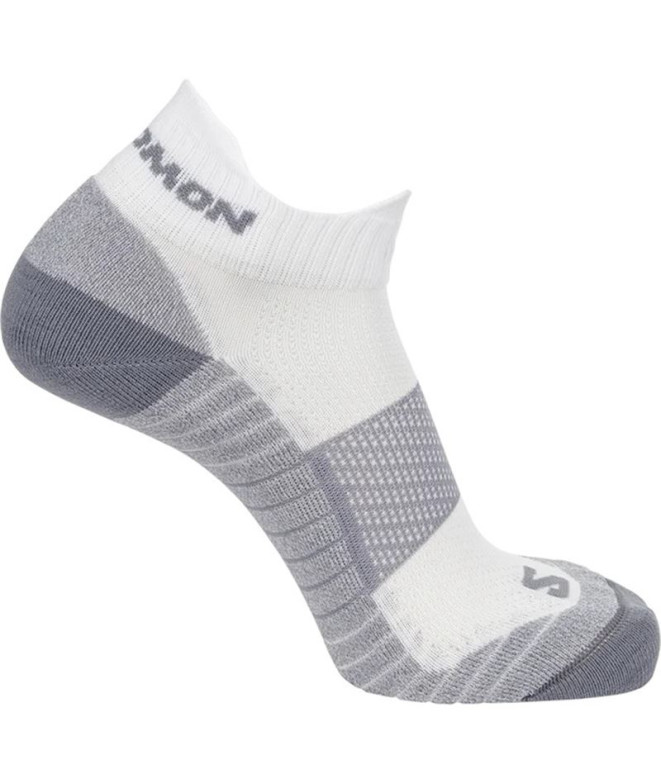 Calcetines de Running Salomon Aero Ankle Blanco...