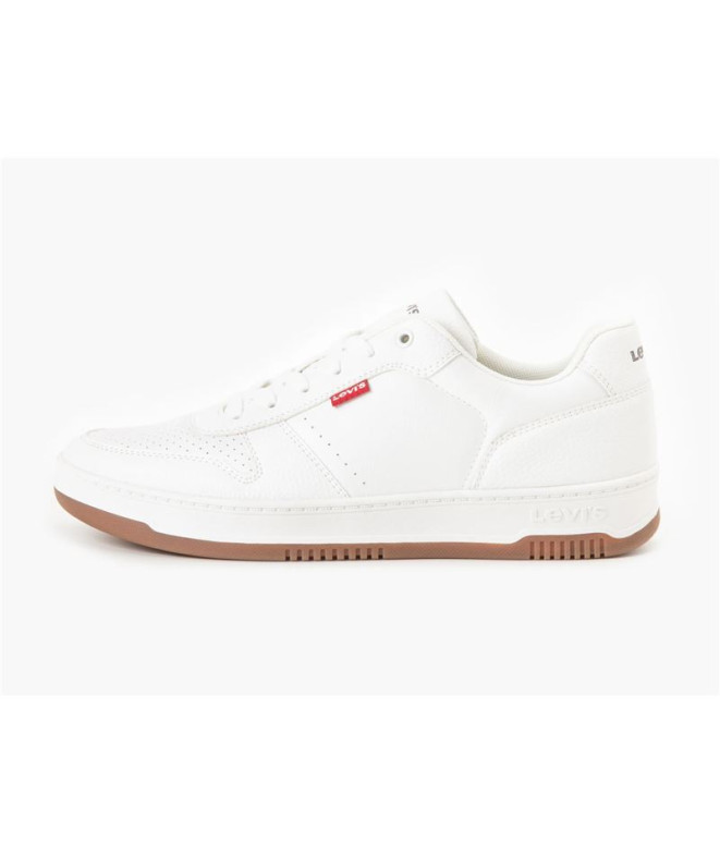 Zapatillas Levis Drive Hombre Blanco