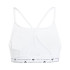 Sujetador Deportivo adidas Essentials Aeroreact 3 Bandas Mujer Blanco