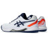 Zapatillas de Tenis ASICS Gel-Dedicate 8 Hombre Blanco/Azul