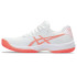 Zapatillas de Tenis ASICS Gel-Game 9 Clay/Oc Mujer Blanco/Coral