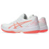 Zapatillas de Tenis ASICS Gel-Game 9 Clay/Oc Mujer Blanco/Coral