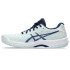 Zapatillas de Tenis ASICS Gel-Game 9 Clay/Oc Mujer Blanco/Azul