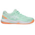 Zapatillas de Padel ASICS Gel-Dedicate 8 Padel Gs Infantil Menta/Blanco
