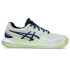 Zapatillas de Tenis ASICS Gel-Resolution 9 Gs Clay Infantil Menta/Azul