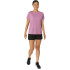Camiseta de Running ASICS Core Ss Top Mujer Morado