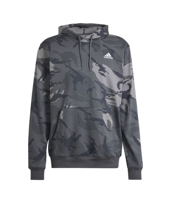 Sudadera adidas Bl Camo Hd Hombre Gris