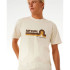 Camiseta Rip Curl Surf Revival Mumma Hombre Blanco Vintage