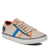 Zapatillas Geox Gisli Niño Beige/Naranja