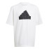 Camiseta adidas Future Icons Logo Infantil Blanco