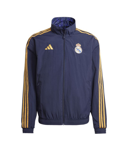 Chaqueta de Fútbol adidas Real Madrid Hombre Azul Marino