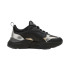 Zapatillas Puma Cassia Metallic Shine Negro Mujer