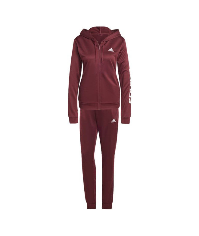 Chándal adidas Linear Mujer Granate