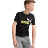 Camiseta Puma Essentials+ 2 Colour Infantil Negro