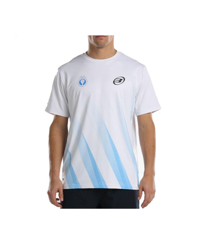 Camiseta Bullpadel Abino Hombre Blanco