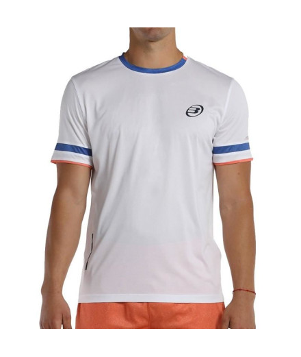 Camiseta Bullpadel limar Hombre Blanco