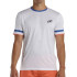 Camiseta Bullpadel limar Hombre Blanco