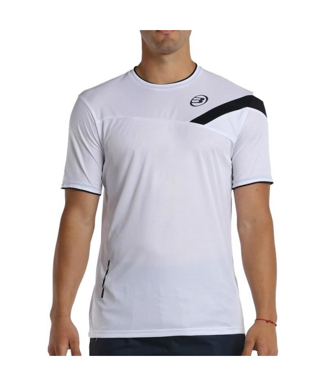 Camiseta Bullpadel lucia Hombre Blanco