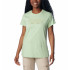 Camiseta de Montaña Columbia Trek™ Graphic Mujer Verde