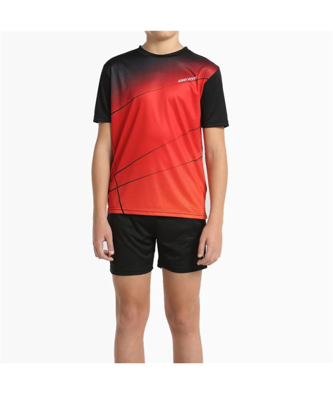 Conjunto de Pádel John Smith Bajea Rojo Niño