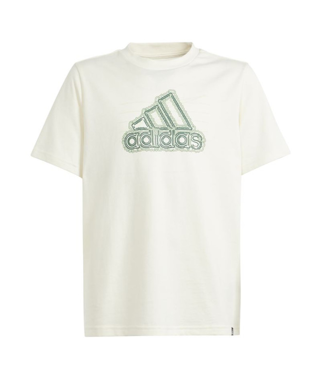 Camiseta adidas Table Growth Infantil Blanco...