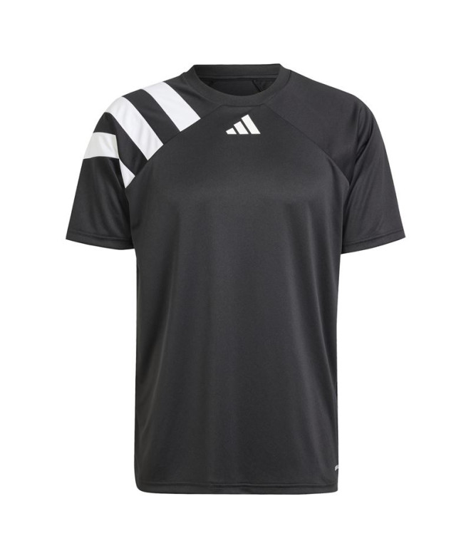 Camiseta de Fútbol adidas Fortore23 Hombre Negro