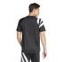 Camiseta de Fútbol adidas Fortore23 Hombre Negro
