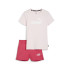 Chándal Puma Logo Infantil Rosa