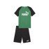 Conjunto Puma Short Polyester Infantil Verde