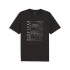 Camiseta Puma Graphics Triple No.1 Negro Hombre