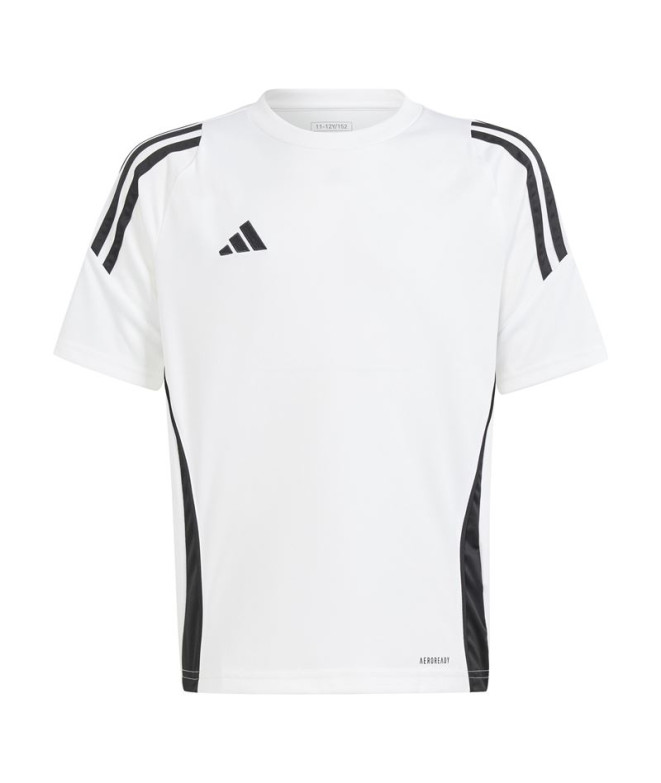 Camiseta de Fútbol adidas Tiro24 Infantil Blanco