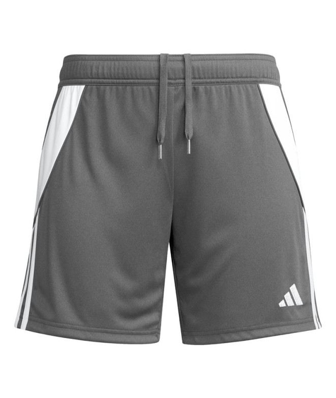 Pantalones de Fútbol adidas Tiro24 Mujer Gris