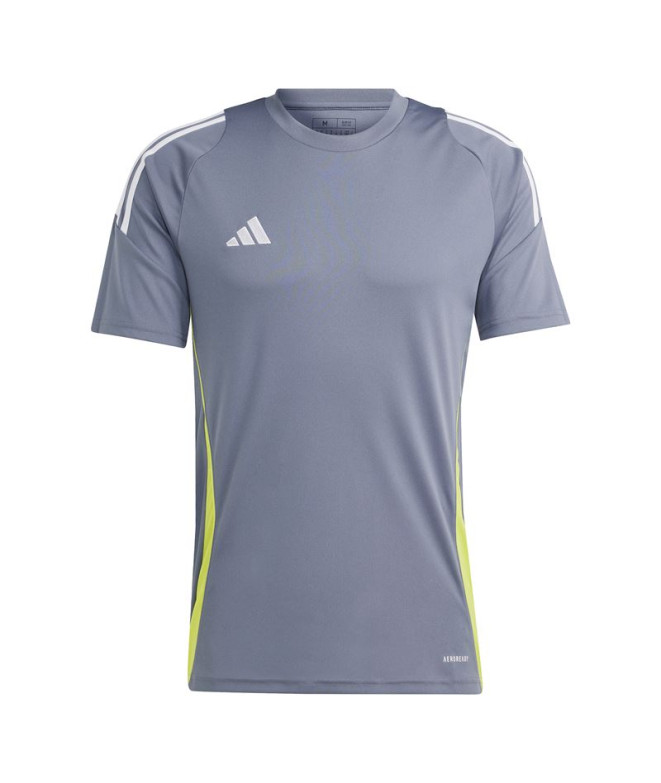 Camiseta de Fútbol adidas Tiro24 Hombre Gris