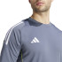 Camiseta de Fútbol adidas Tiro24 Hombre Gris