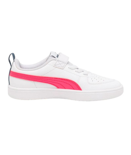 Zapatillas Puma Rickie Ac Blanco/Rosa Infantil