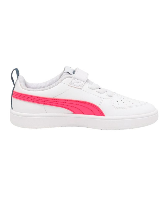 Zapatillas Puma Rickie Ac Blanco/Rosa Infantil