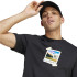 Camiseta adidas All Day I Dream Hombre Negro