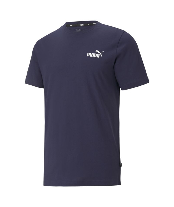Camiseta Puma Ess Small Logo Hombre Navy