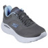Zapatillas Skechers Go Run Lite Mujer Charcoal Textile/Blue Trim