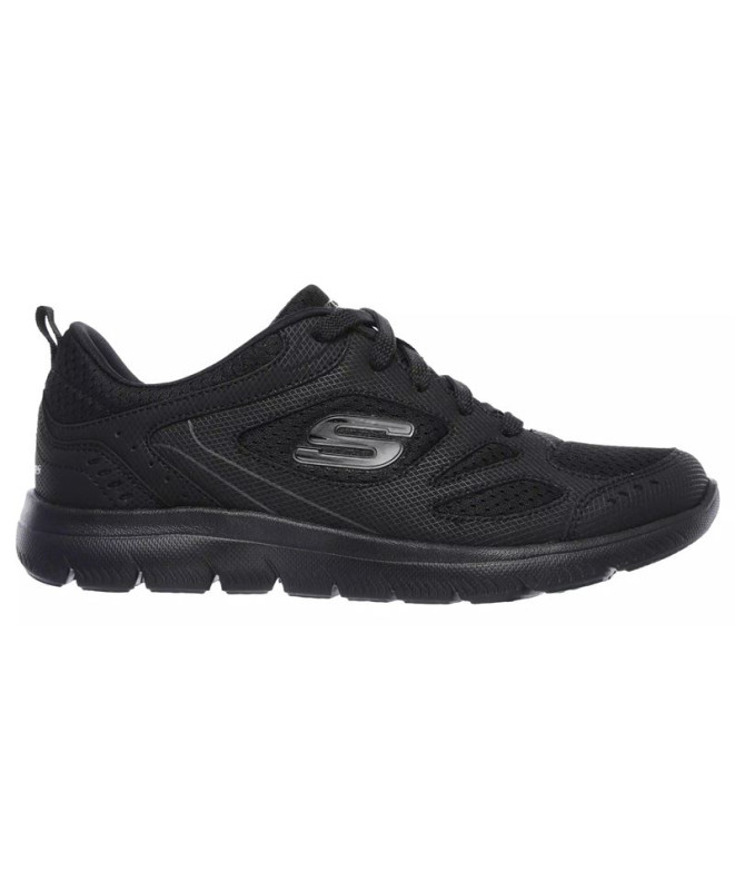 Zapatillas Skechers Summits-Suited Mujer Black...