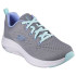 Zapatillas Skechers Vapor Foam - Fresh T Mujer Gray Mesh/Turquoise Trim