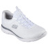 Zapatillas Skechers Summits-Artistry Chi Mujer White Mesh/Silver & Gray Trim
