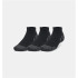 Calcetines de Fitness Under Armour Performance Tech 3Pk Low Negro