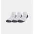 Calcetines de Fitness Under Armour Performance Tech 3Pk Low Blanco