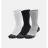 Calcetines de Fitness Under Armour Performance Tech 3Pk Crew Gris